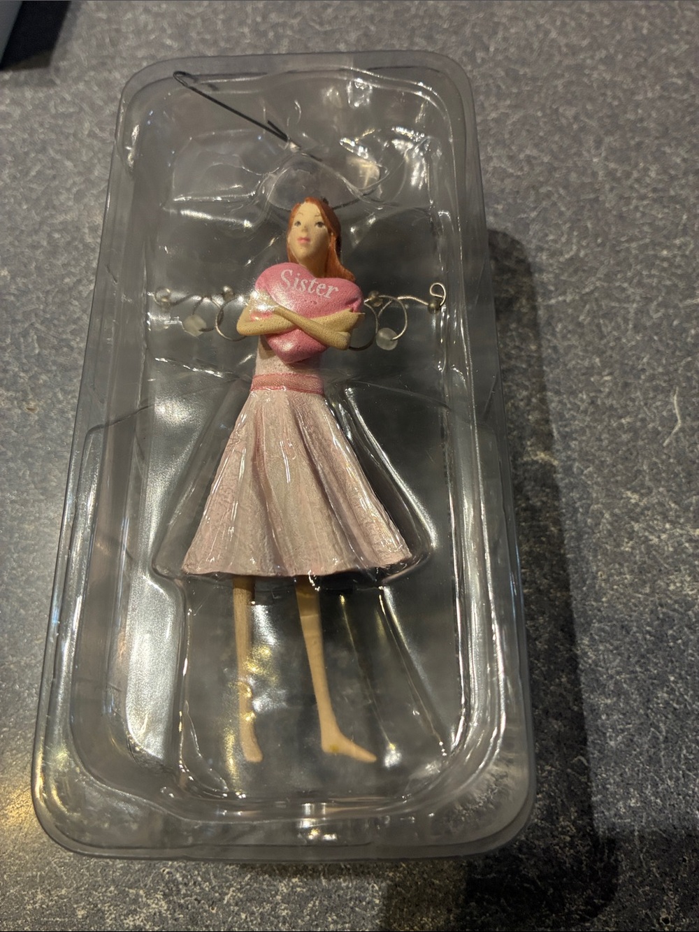 2008 Hallmark Sister Angel Ornament in Pink - Picture 4 of 6